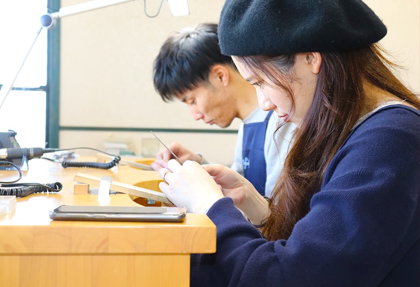 手作り結婚指輪について