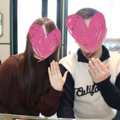 【結婚指輪】　浜松市・T&Yさま