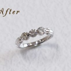 浜松　リフォーム／婚約指輪　三世代に受け継がれるダイヤモンド