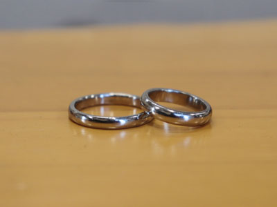 【手作り結婚指輪】浜松市／K & K さま