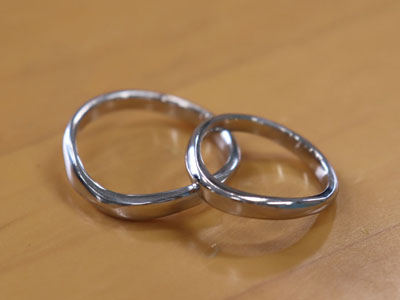 【手作り結婚指輪】浜松市／K & A さま