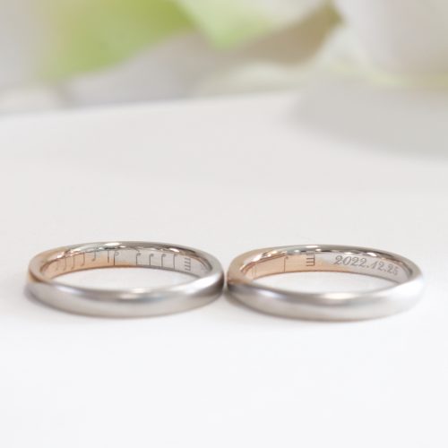 【オーダーメイド結婚指輪】浜松市「自分たちらしい指輪を探していました」