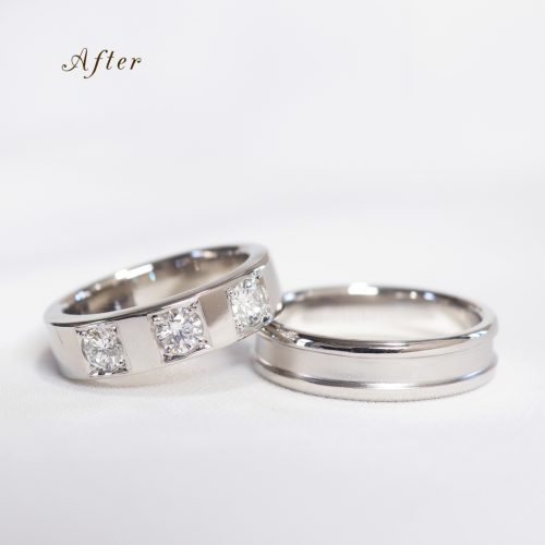 浜松　リフォーム　幅広の結婚指輪