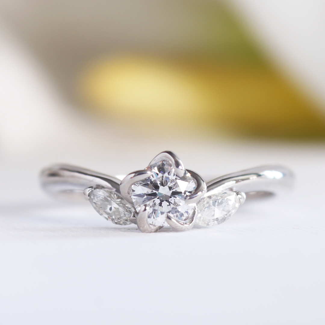 【婚約指輪】浜松市「イメージ通りのリングで満足しています」