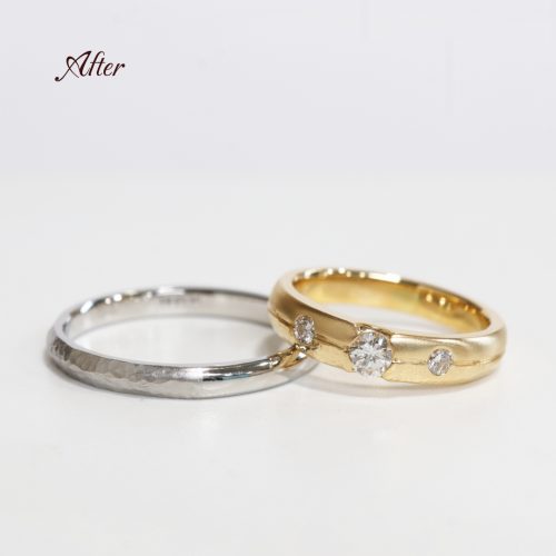 浜松【リフォーム】鎚目の結婚指輪