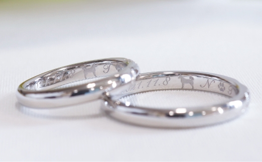 結婚指輪　作例