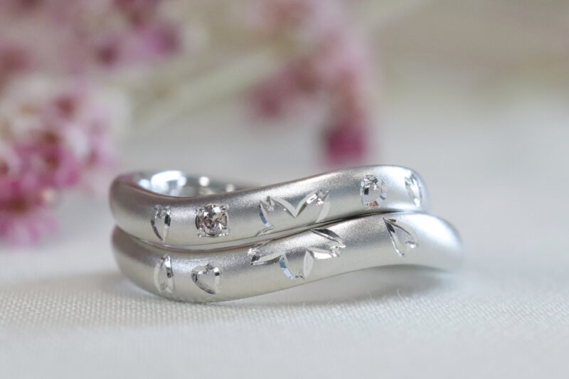 浜松　手作り結婚指輪／ただただ楽しく造ることができました