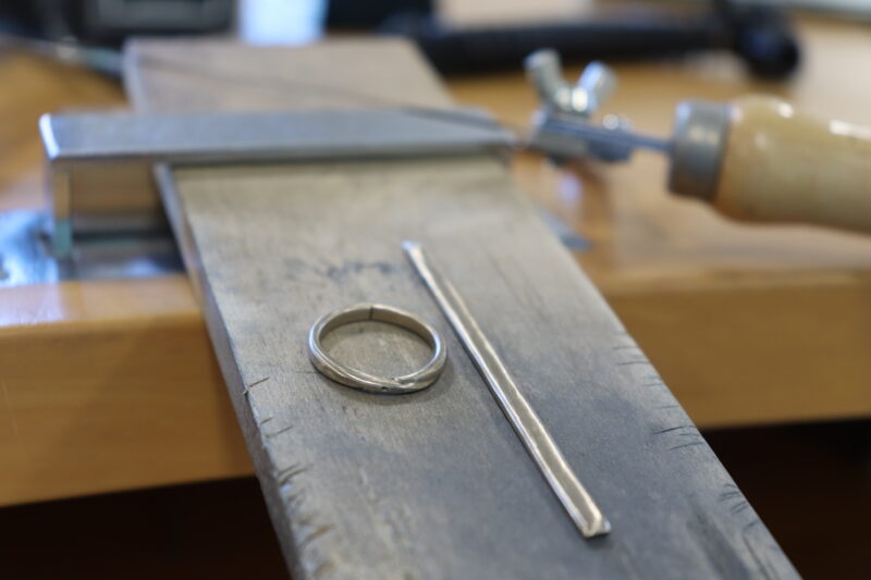 浜松　手作り結婚指輪「思ったより自分で行う工程が多く、やりがいがあった」