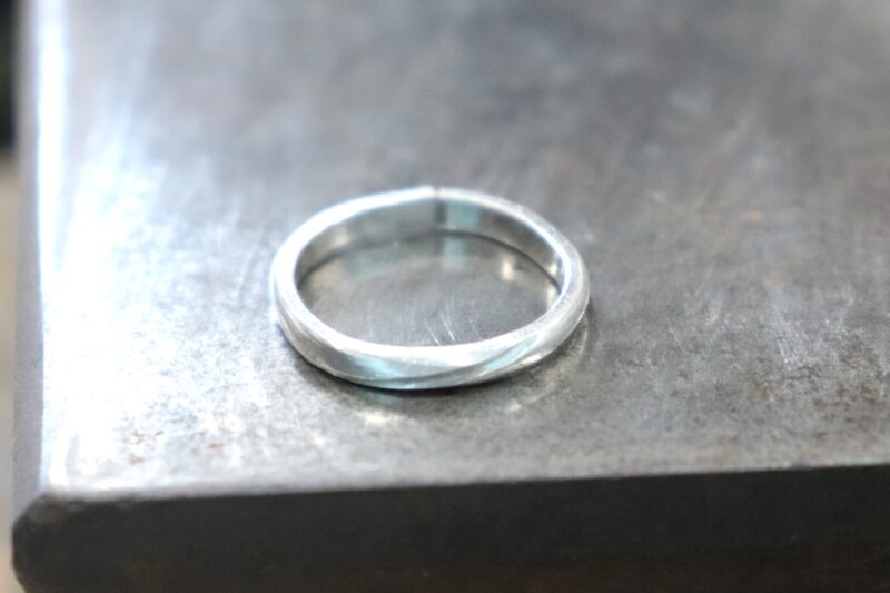 浜松　手作り結婚指輪「ふたりで楽しくつくることができました」