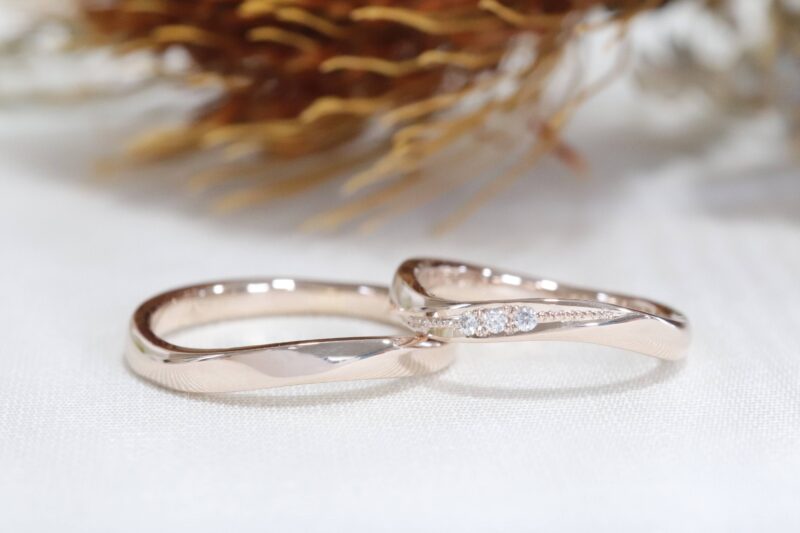 浜松　手作り結婚指輪「だんだんと指輪の形状になり輝きを増していくのがとても感動しました」