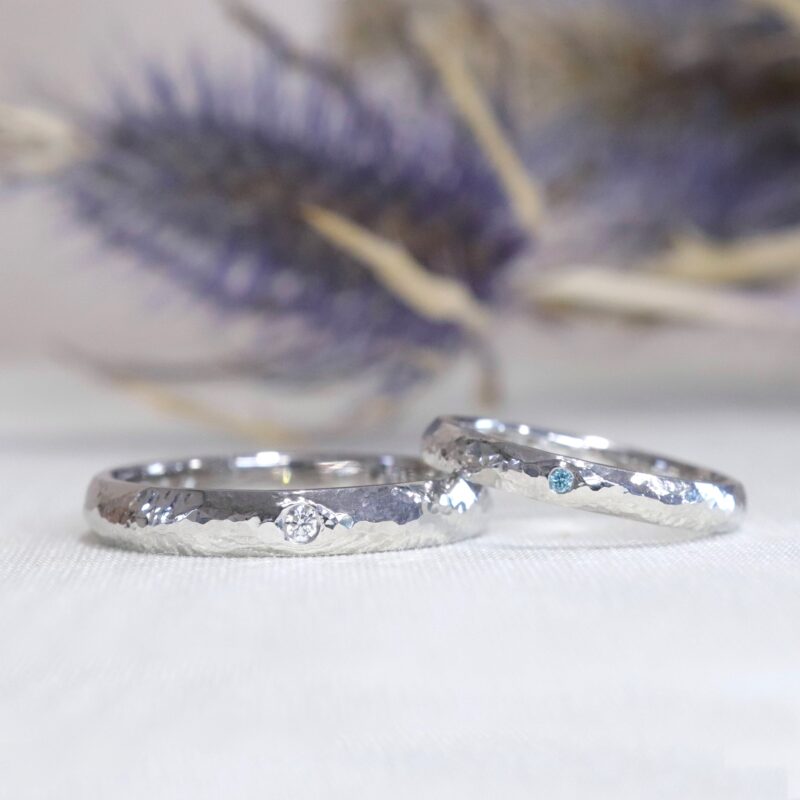 浜松　オーダーメイド結婚指輪／おかげさまで素敵な指輪になりました