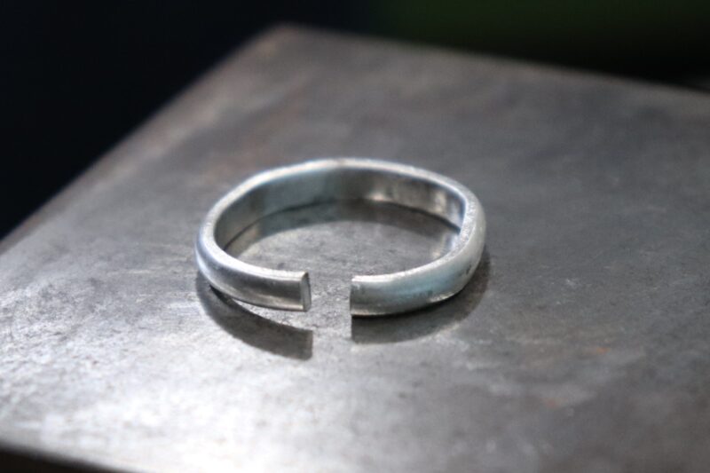 浜松　手作り結婚指輪「難しかった。でもすごく楽しかったです！！」