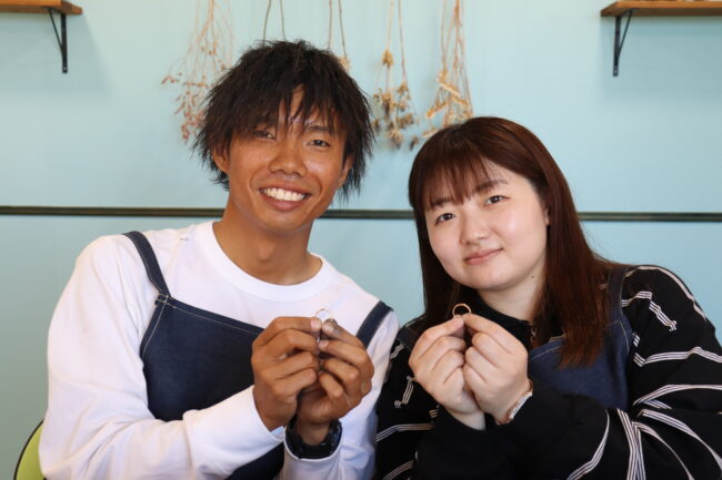 浜松　手作り結婚指輪「とても楽しく思い出がたくさんできて良かったです」