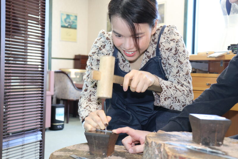 浜松　手作り結婚指輪「満足のいく世界に1つだけの指輪を作れて良かったです」