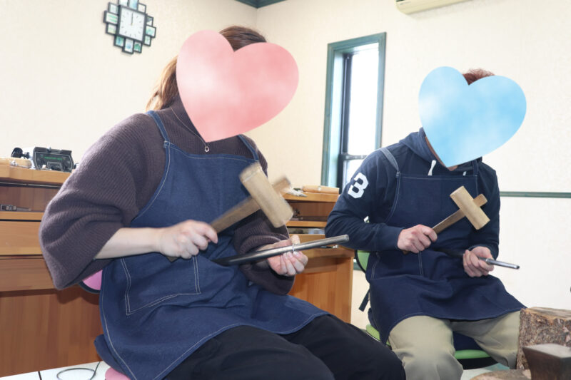 浜松　手作り結婚指輪「1本の棒からリングになっていくまで自分で作れるので思い入れが強いです」