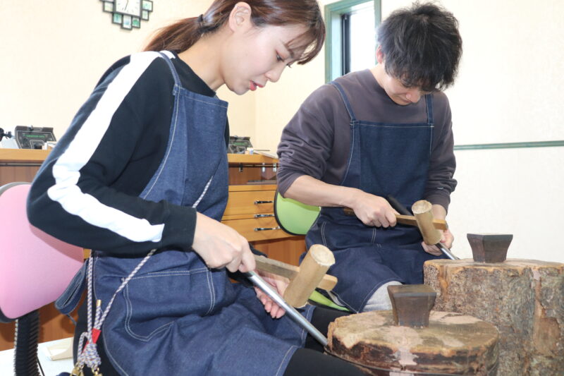 浜松　手作り結婚指輪「とても楽しかったです！」