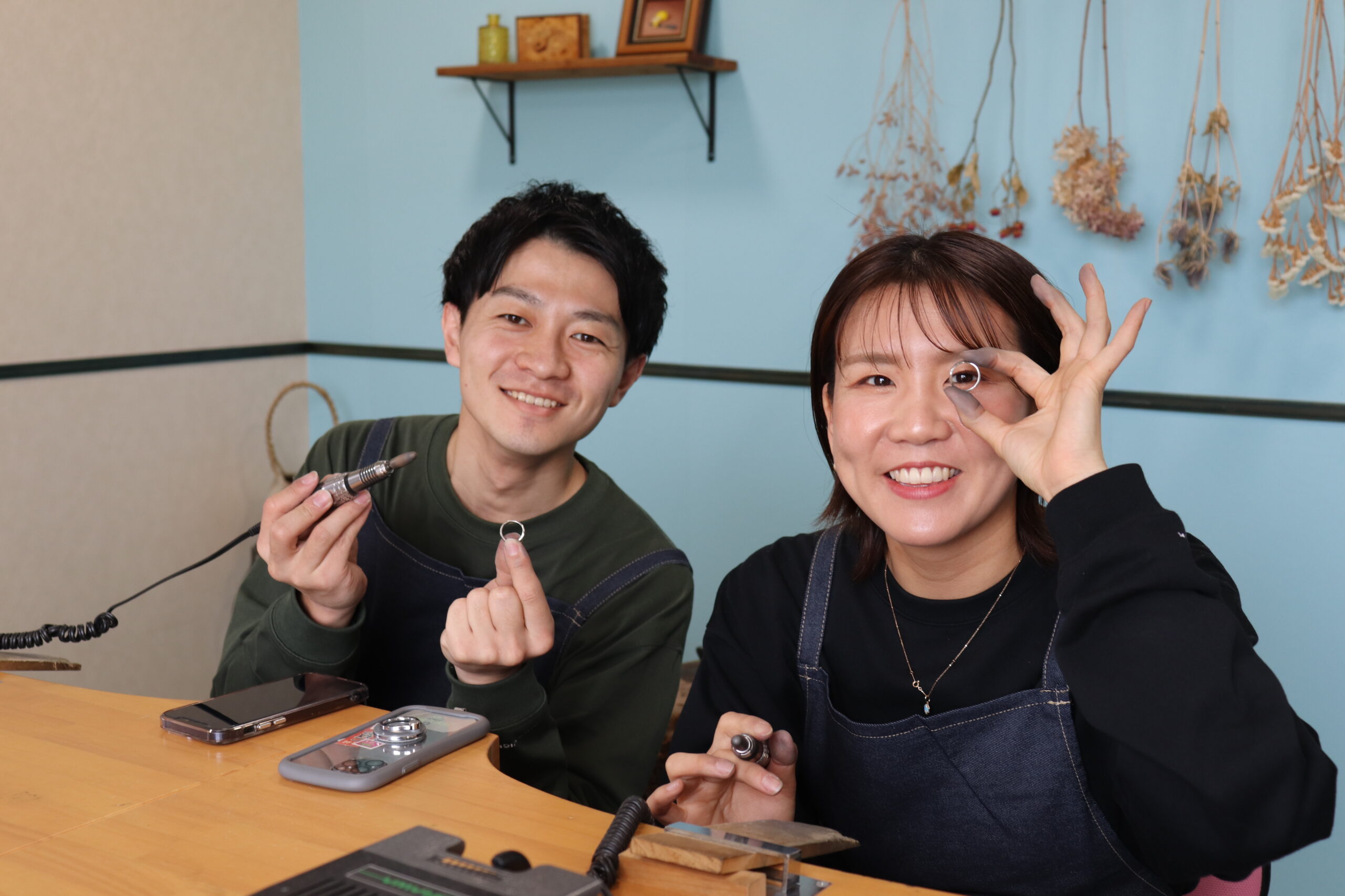 浜松　手作り結婚指輪「本物の金属で手作りしたかった」