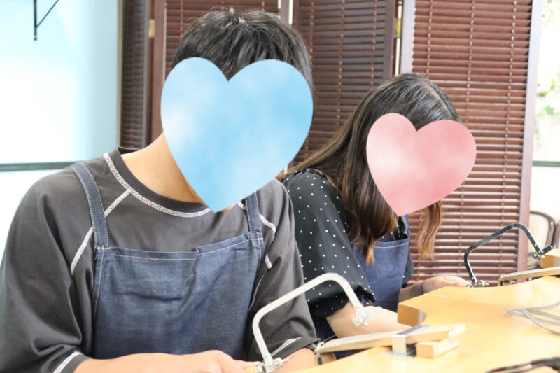 手づくり結婚指輪「すこしずつ形になっていくのがとっても楽しかったです」