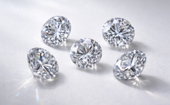 ダイヤモンド5石プレゼント