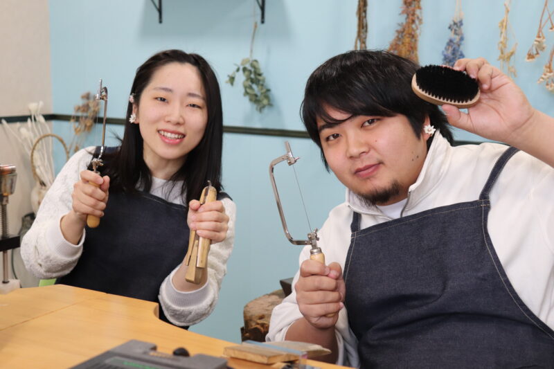 手作り結婚指輪「めちゃくちゃ楽しかったです」