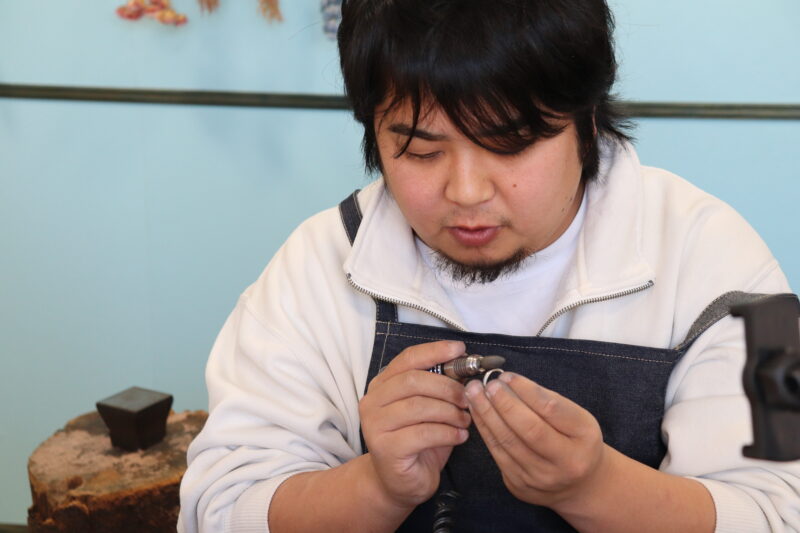 手作り結婚指輪「めちゃくちゃ楽しかったです」