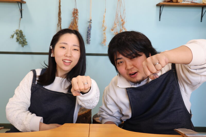 手作り結婚指輪「めちゃくちゃ楽しかったです」
