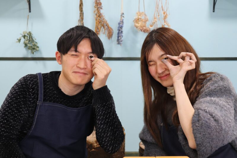 浜松　手作り結婚指輪「特別な宝物ができた瞬間でした！」