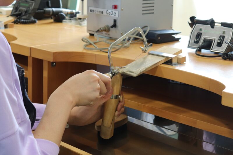 手作り結婚指輪「とても貴重な体験ができたと満足しています」