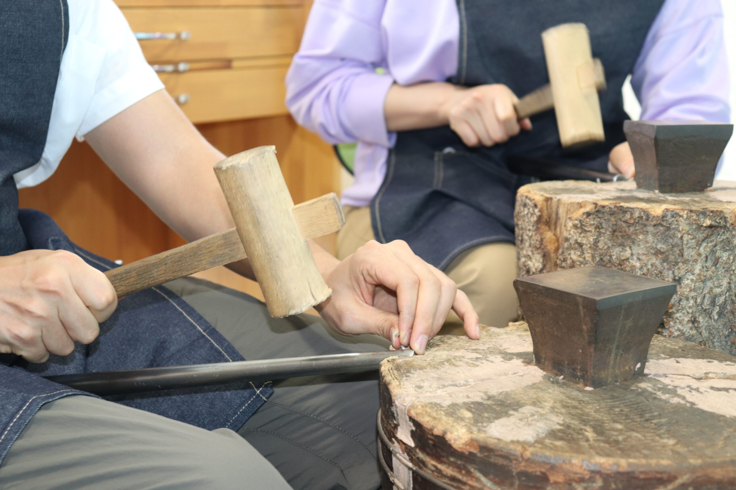 手作り結婚指輪「とても貴重な体験ができたと満足しています」