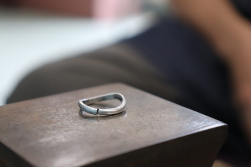 手作り結婚指輪「とても貴重な体験ができたと満足しています」