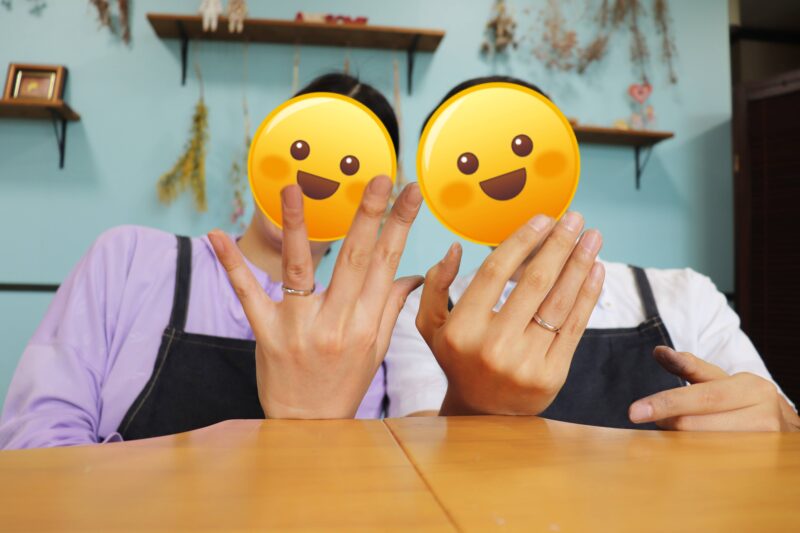 手作り結婚指輪「とても貴重な体験ができたと満足しています」