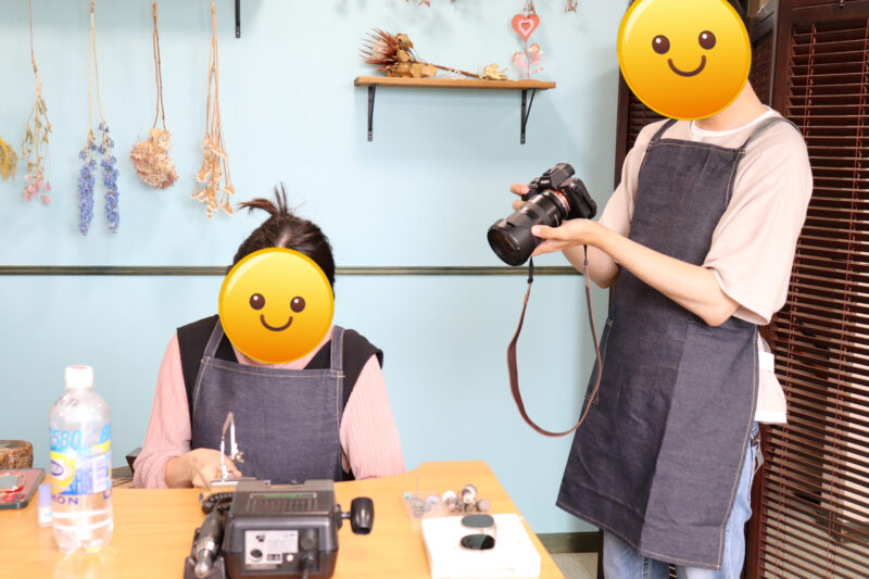 手作り結婚指輪「金属加工に興味があった」