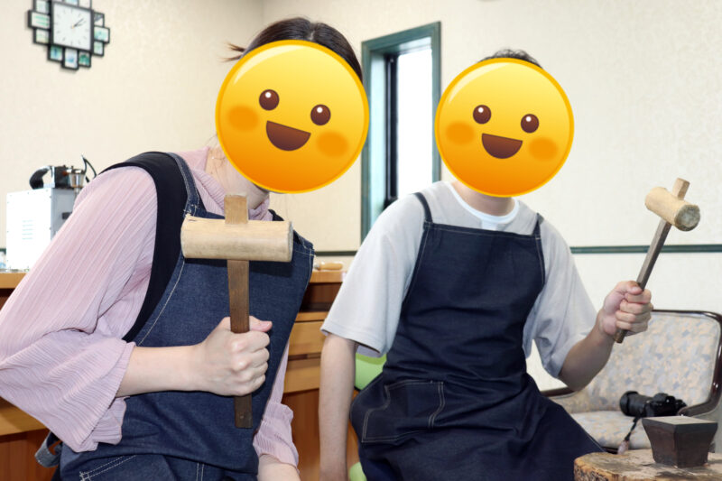 手作り結婚指輪「金属加工に興味があった」