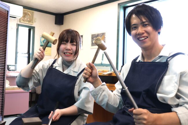 浜松　手作り結婚指輪「ワクワク出来たので楽しかったです」