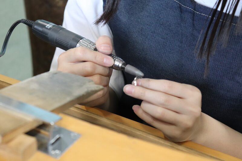 浜松　手作り結婚指輪「文字入れ、お手入れ等のアフターサービスがよかった」