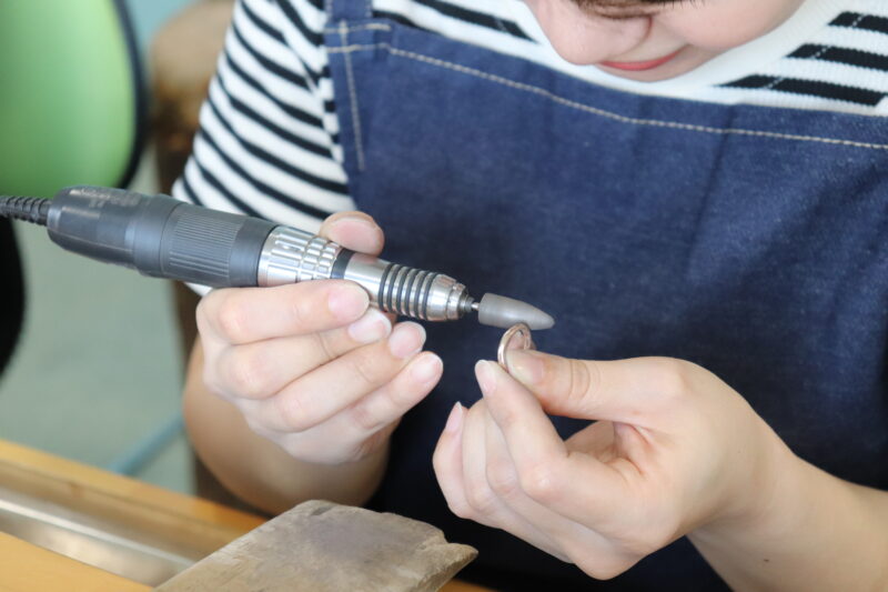 浜松　手作り結婚指輪「フォローしてもらいながら満足の指輪が作れました」