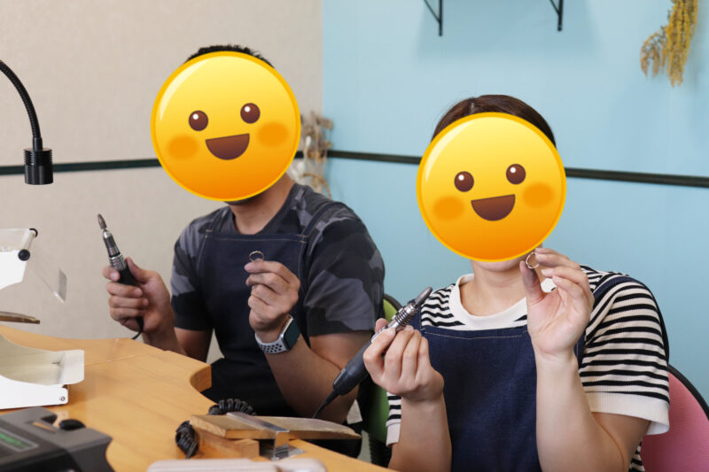 浜松　手作り結婚指輪「フォローしてもらいながら満足の指輪が作れました」