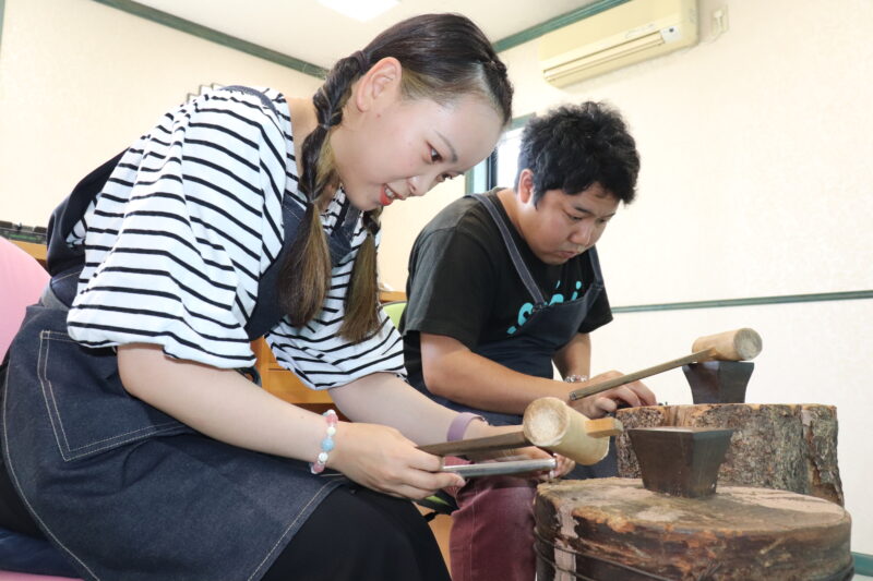 浜松　手作り結婚指輪「世界に一つだけのものができてとても嬉しいです！」