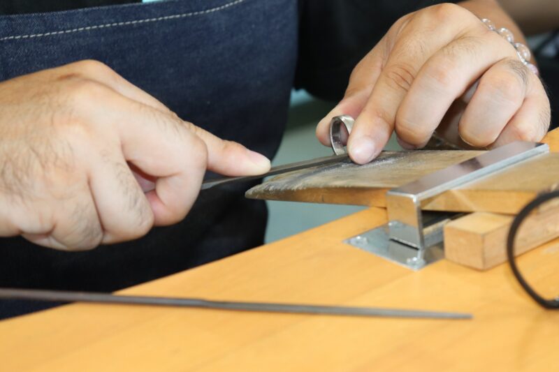 浜松　手作り結婚指輪「世界に一つだけのものができてとても嬉しいです！」