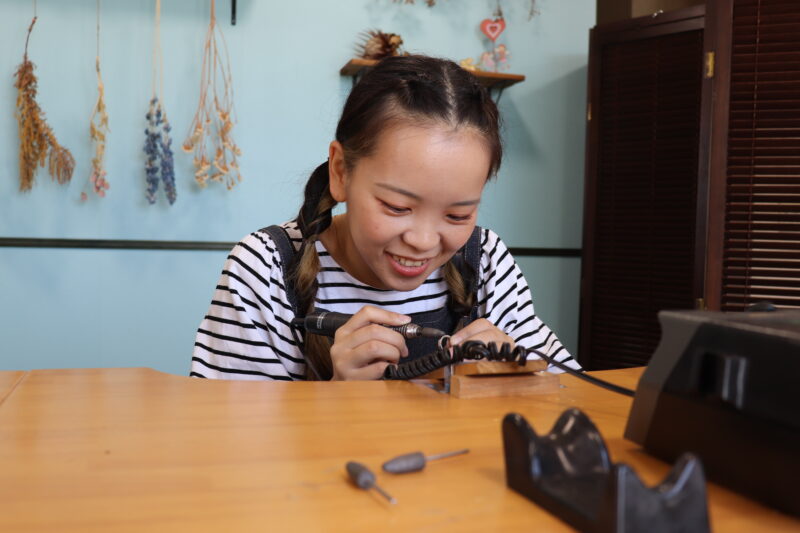 浜松　手作り結婚指輪「世界に一つだけのものができてとても嬉しいです！」