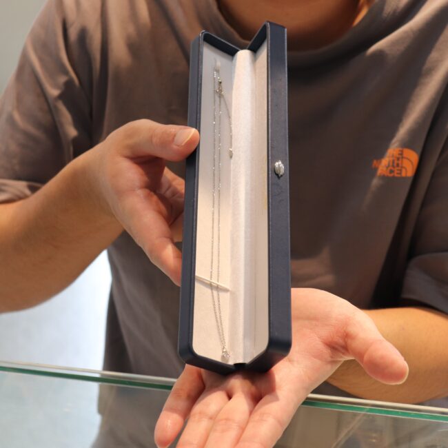 浜松　オーダーメイド婚約指輪「オーダーして良かったと思いました」