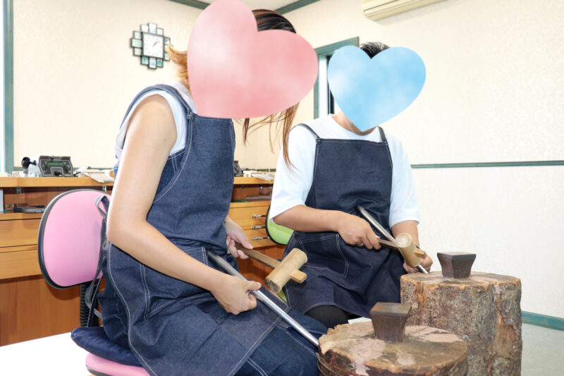 浜松 手作り結婚指輪「自分たちのペースで楽しく作ることができました」