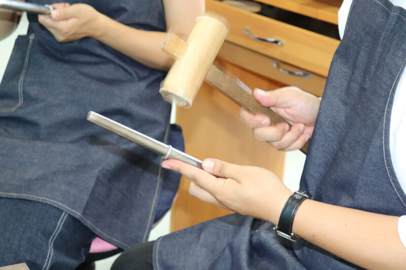 浜松 手作り結婚指輪「自分たちのペースで楽しく作ることができました」