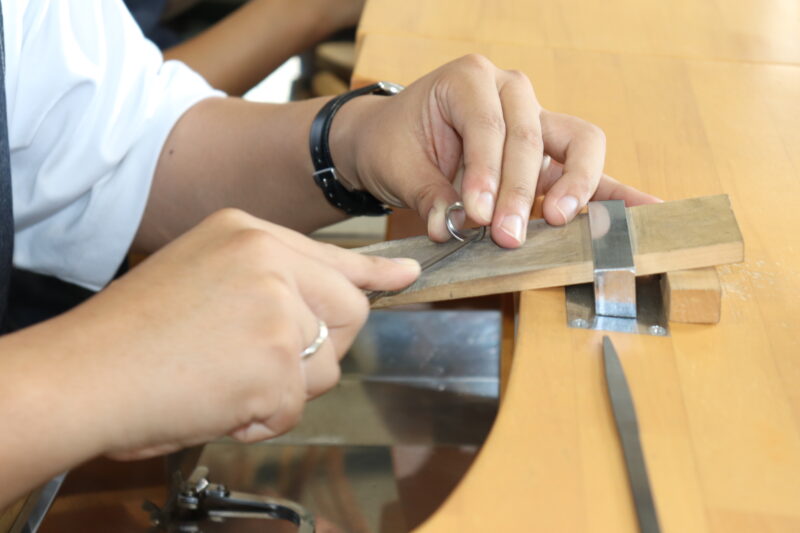 浜松 手作り結婚指輪「自分たちのペースで楽しく作ることができました」