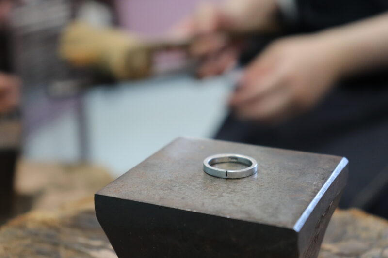 手作り結婚指輪「楽しく作成でき、とてもよい思い出になりました」