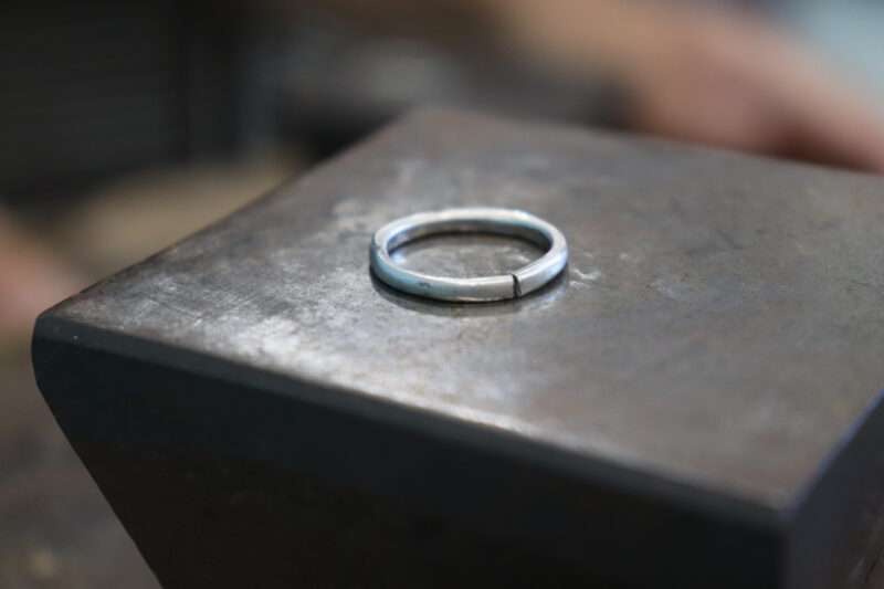 浜松　手作り結婚指輪「貴重な体験をありがとうございました」