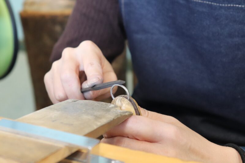 浜松　手作り結婚指輪「貴重な体験をありがとうございました」