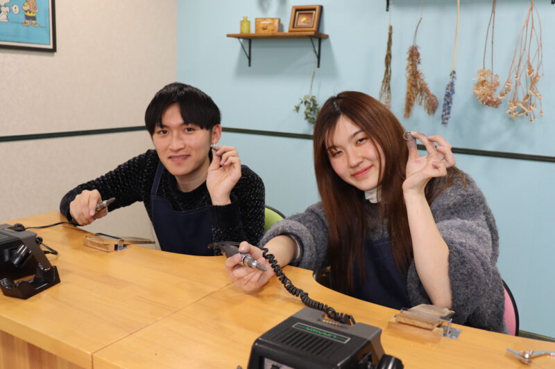 浜松市　手作り結婚指輪「特別な宝物ができた瞬間でした！」