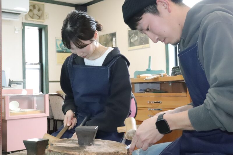 浜松　手作り結婚指輪「とても思い出に残りそう」