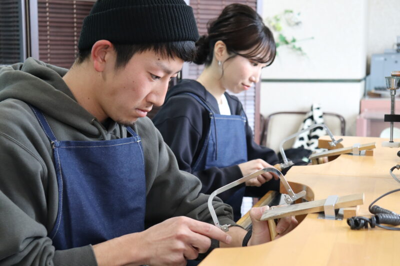 浜松　手作り結婚指輪「とても思い出に残りそう」